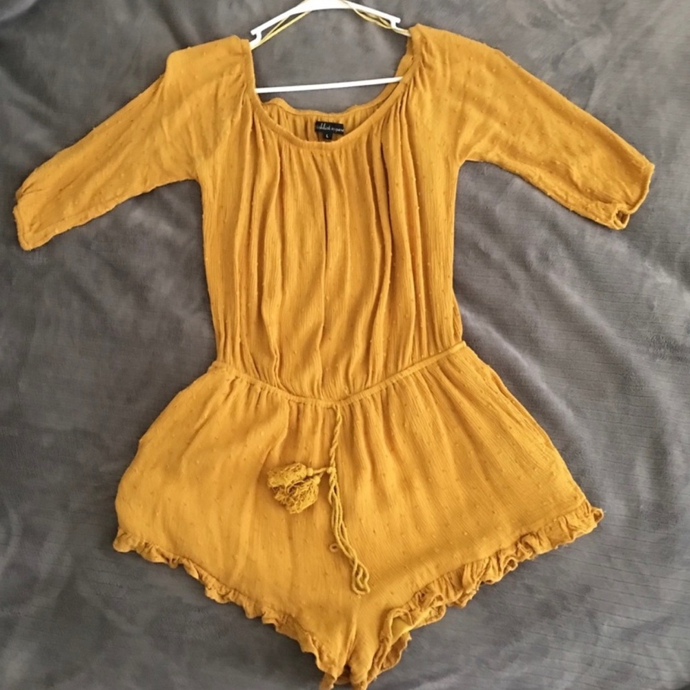 Mustard romper by Wishlist - Picture 1 of 3
